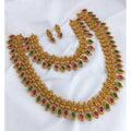 Snuggle Lifestyle Co. Women's Jewellery Set (Red And Green, Free Size)