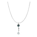 Snuggle Lifestyle Co. Women's Stainless Steel Key Design Delicate Chain (Silver Plated)