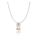 Snuggle Lifestyle Co. Women's Stainless Steel Dream Catcher Pendent Delicate Chain (Gold Plated)