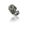 Snuggle Lifestyle Co. Stainless Steel Imported High-Quality Office Wear Freesize Ring (Silver Plated)