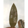 Snuggle Lifestyle Co Custom Engraved Leaf Art – Bride And Bridesmaid - Sister Bond Portrait on Natural Leaf