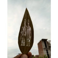 Snuggle Lifestyle Co Custom Portrait on Natural Leaf – Friendship
