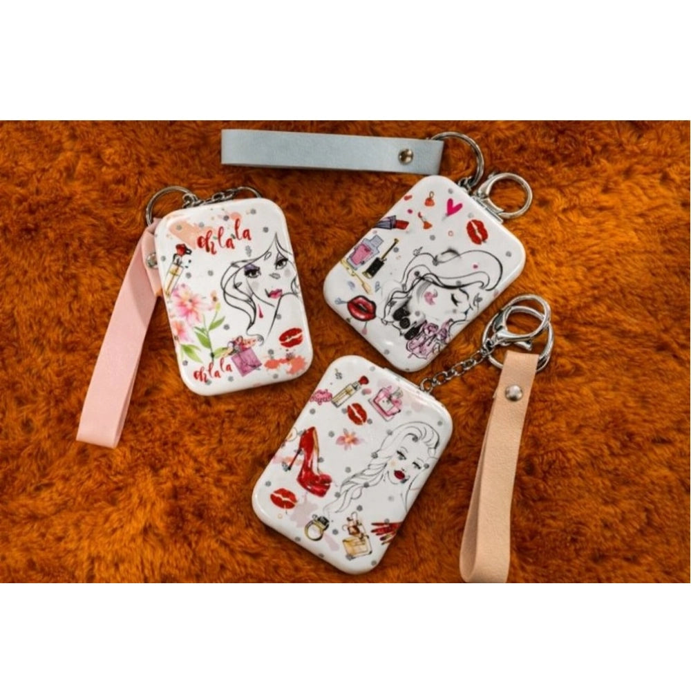 Snuggle Lifestyle Co. Metal Rectangle Size Pocket Mirror (Multicolor)