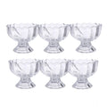 Snuggle Lifestyle Co. Unbreakable Plastic Dessert And Ice Cream Bowls – Set of 6 for Serving Salad, Fruits And More (Color: Assorted )
