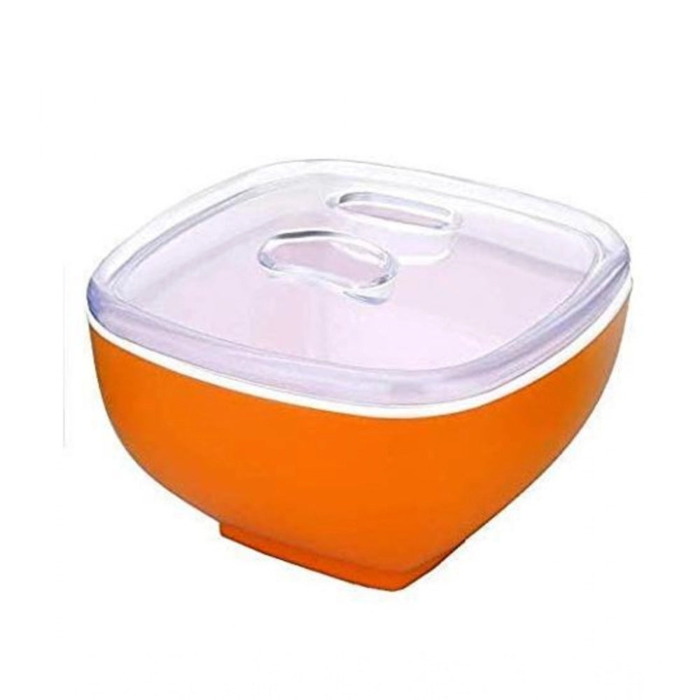 Snuggle Lifestyle Co. Multipurpose Serving Tray with Dry Fruit Air Tight Bowls with Lids (Color: Assorted )