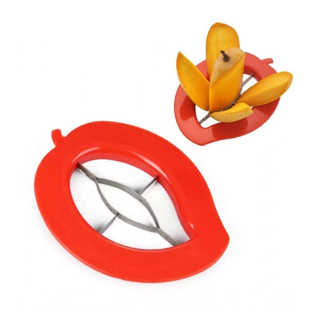 Snuggle Lifestyle Co. Pack of 5_Mango Cutter And Slicer Tool – with Stainless Steel Blades (Color: Assorted )