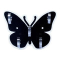 Snuggle Lifestyle Co Pack Of 2_Butterfly Key Holder – Decorative Wall Mount Key Organizer (Color: Black)