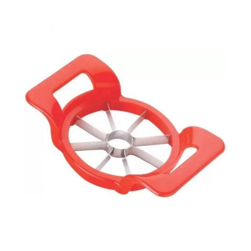Snuggle Lifestyle Co. Pack Of 3_Apple Cutter – Stainless Steel Fruit Slicer And Corer for Quick Cutting (Color: Assorted )