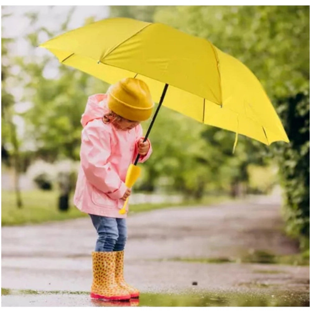 Snuggle Lifestyle Co Banana Umbrella – Compact Foldable Umbrella with Banana-Shaped Case (Color: Assorted )