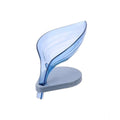 Snuggle Lifestyle Co Pack Of 2_Leaf-Shaped Soap Holder – Stylish Bathroom Soap Dish (Color: Assorted )