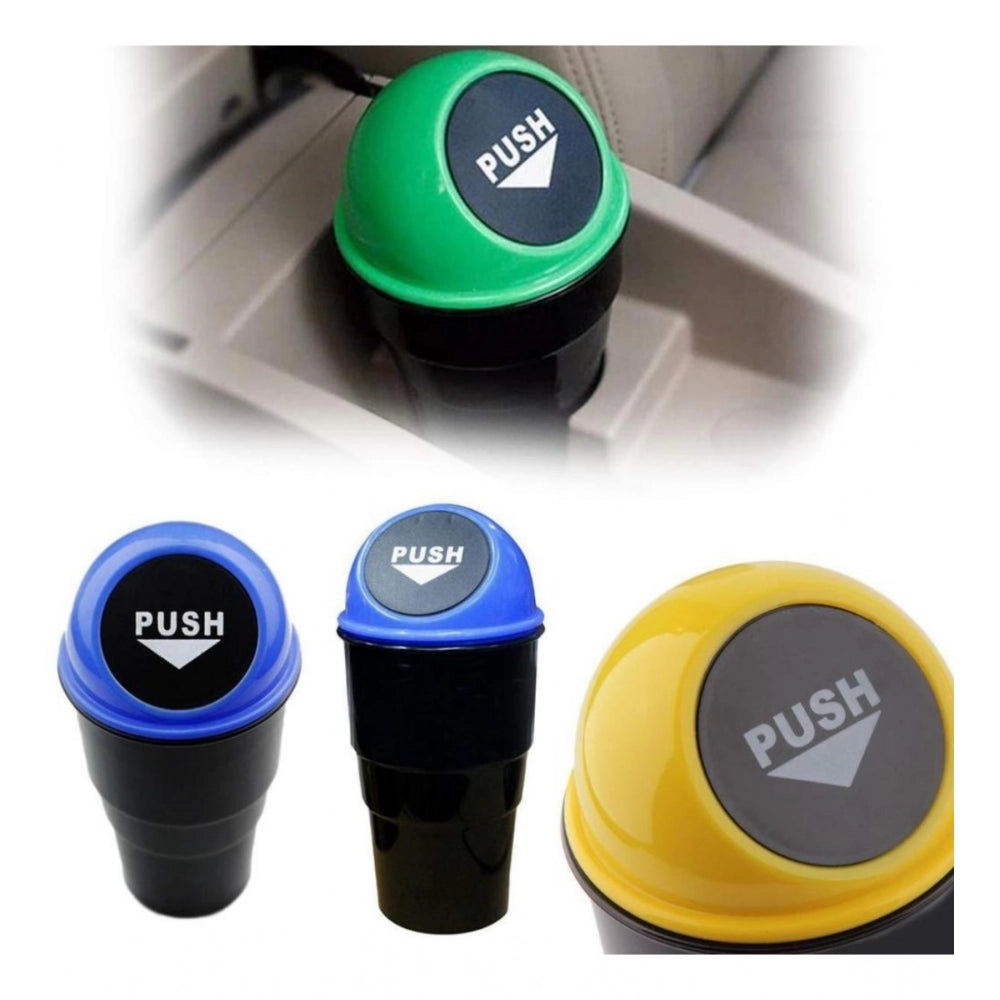 Snuggle Lifestyle Co Pack Of 4_Car Dustbin – Portable Vehicle Trash Bin for Interior Organization (Color: Assorted )