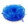 Snuggle Lifestyle Co. Pack Of 2_Silicone Lids – Reusable Stretchable Covers for Bowls And Containers (Color: Assorted )