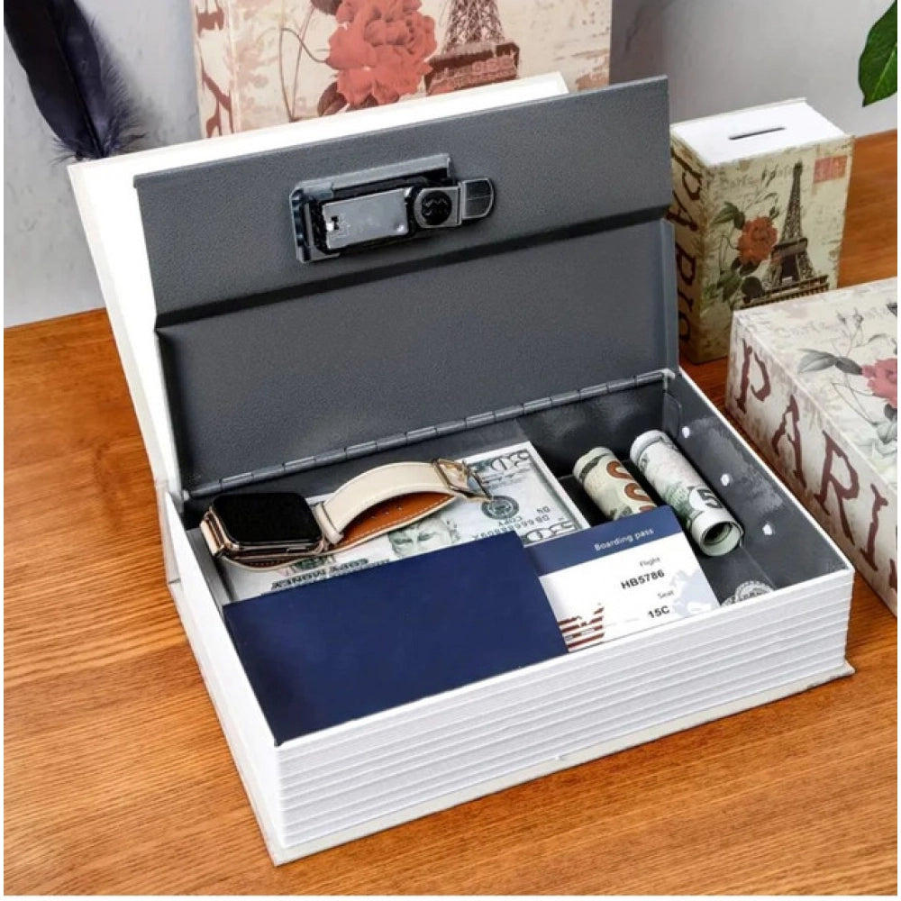 Snuggle Lifestyle Co Secret Book Safe with Number Locker