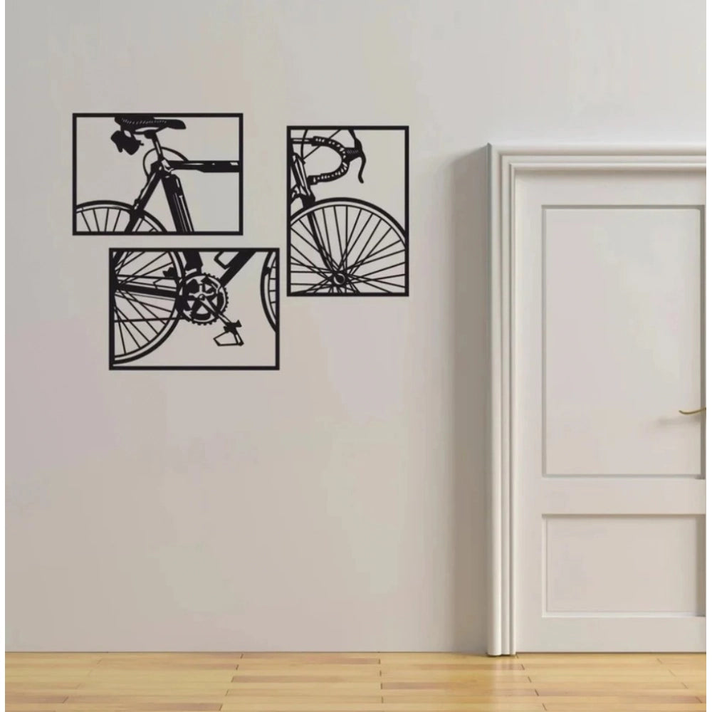 Snuggle Lifestyle Co. Cycle Serenity Wood Bicycle Wall Decor