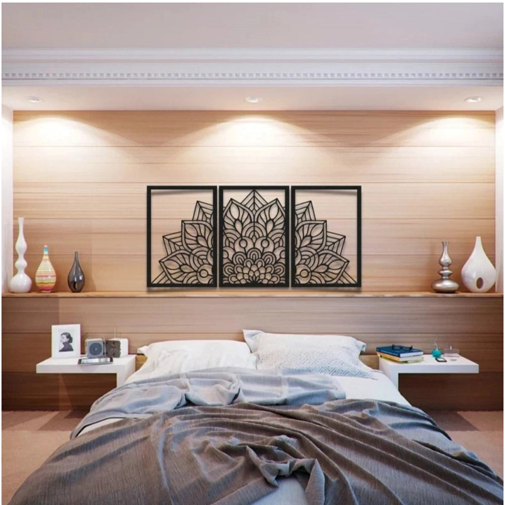 Snuggle Lifestyle Co. Zen Mandala Wooden Wall Decor