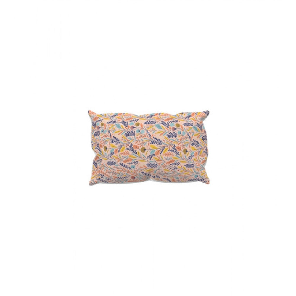 Snuggle Lifestyle Co. Microfiber Floral Printed Single Bedsheet with 1 Pillow Cover (Multicolor)