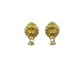 Snuggle Lifestyle Co. Women's Pack of_2 Brass Gold-Plated Earrings (Gold)