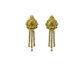 Snuggle Lifestyle Co. Women's Pack of_2 Brass Gold-Plated Earrings (Gold)