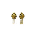 Snuggle Lifestyle Co. Women's Pack of_2 Brass Gold-Plated Earrings (Gold)