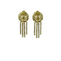 Snuggle Lifestyle Co. Women's Pack of_2 Brass Gold-Plated Earrings (Gold)