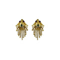 Snuggle Lifestyle Co. Women's Pack of_2 Brass Gold-Plated Earrings (Gold)