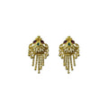 Snuggle Lifestyle Co. Women's Pack of_2 Brass Gold-Plated Earrings (Gold)
