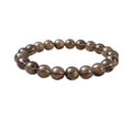 Snuggle Lifestyle Co. Natural Crystal 8mm Smoky Quartz Bracelet  (Brown)