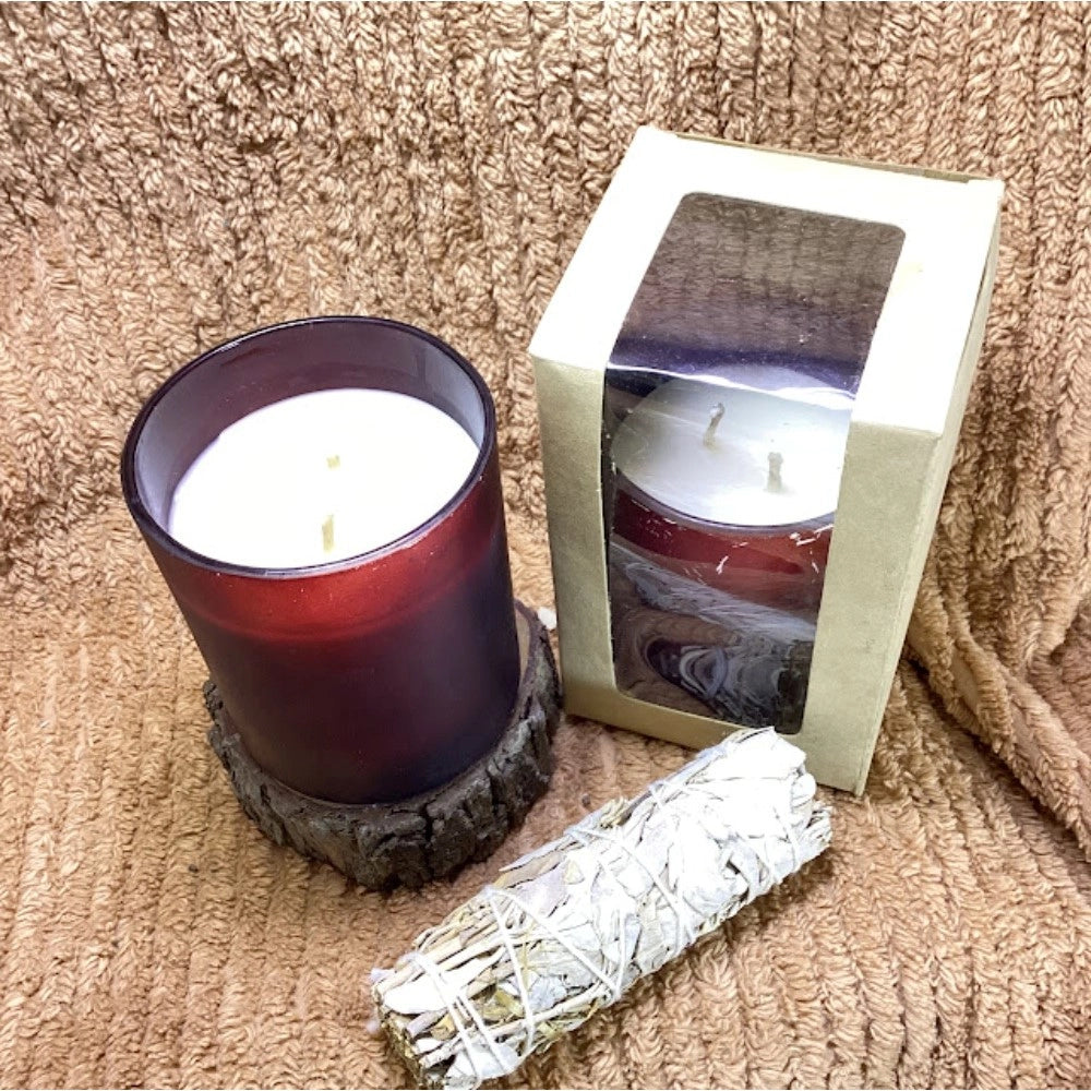 Snuggle Lifestyle Co. Pack Of_1 Soy Wax And Bees Wax Blend Candles Liquid Volume 160