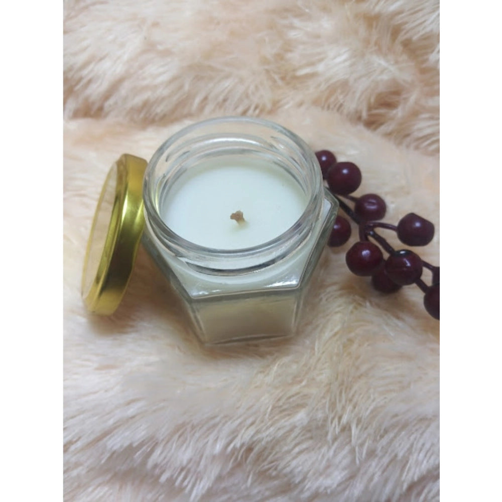 Snuggle Lifestyle Co. Pack Of_2 Soy Wax And Bees Wax Blend Candles Liquid Volume 80